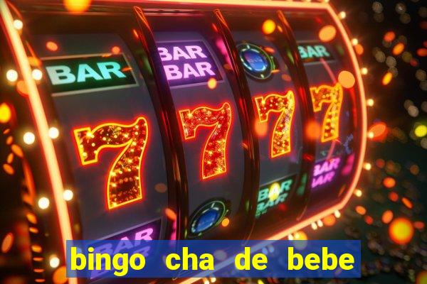 bingo cha de bebe cartelas para imprimir